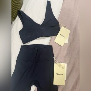 Adanola Navy Blue Ultimate Leggings and Top